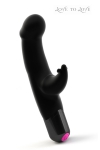 Vibro Rabbit Captain Charm Black Vibro Rabbit Captain Charm Black