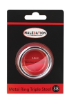 Metal ring Triple steel - Malesation Metal ring Triple steel - Malesation