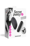 Culotte vibrante télécommandée Secret Panty 2 Culotte vibrante télécommandée Secret Panty 2