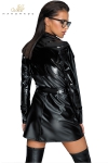 Trench coat wetlook et vinyle F225 Trench coat wetlook et vinyle F225