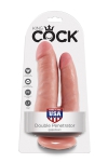 Gode double pénétration 15cm - King Cock Gode double pénétration 15cm - King Cock