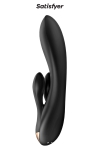 Vibro Rabbit connecté Double Flex noir - Satisfyer Vibro Rabbit connecté Double Flex noir - Satisfyer