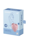 Double stimulateur Cutie Heart rose - Satisfyer Double stimulateur Cutie Heart rose - Satisfyer
