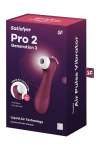 Stimulateur Pro 2 Generation 3 bordeaux Stimulateur Pro 2 Generation 3 bordeaux
